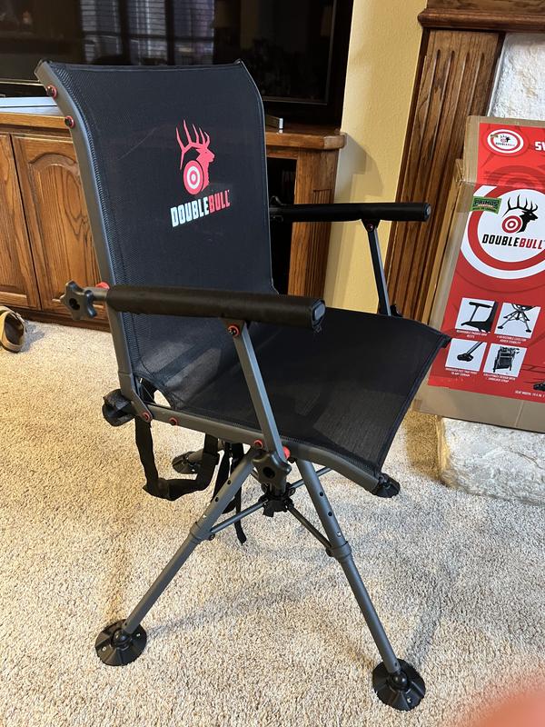 Bass pro swivel hunting chair new arrivals