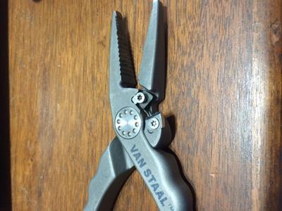 Van Staal Titanium Pliers are great! Available in 6” or 7”. Cones