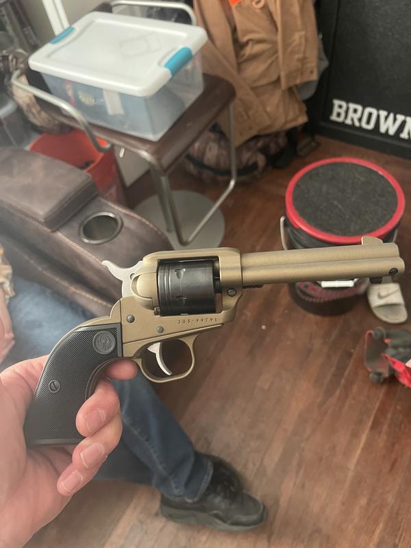 Ruger Wrangler Single-Action Rimfire Revolver with Bronze Cerakote Finish |  Bass Pro Shops