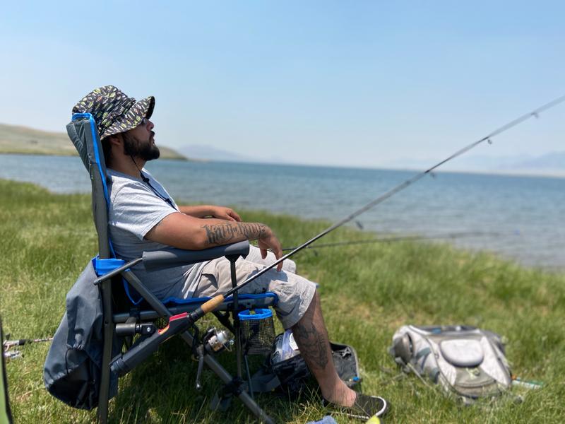 lunker lounger fishing chair