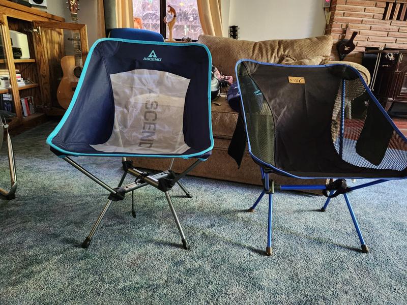 Ascend lightweight aluminum camp chair new arrivals