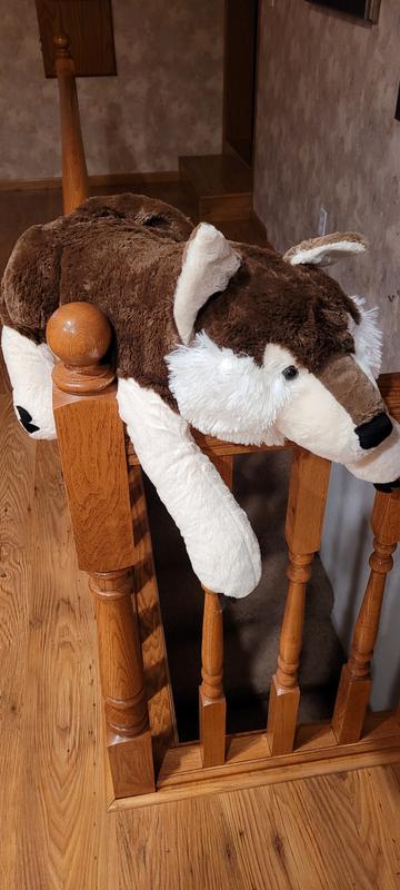 Bass Pro Shops Giant Wolf Plush Stuffed Toy