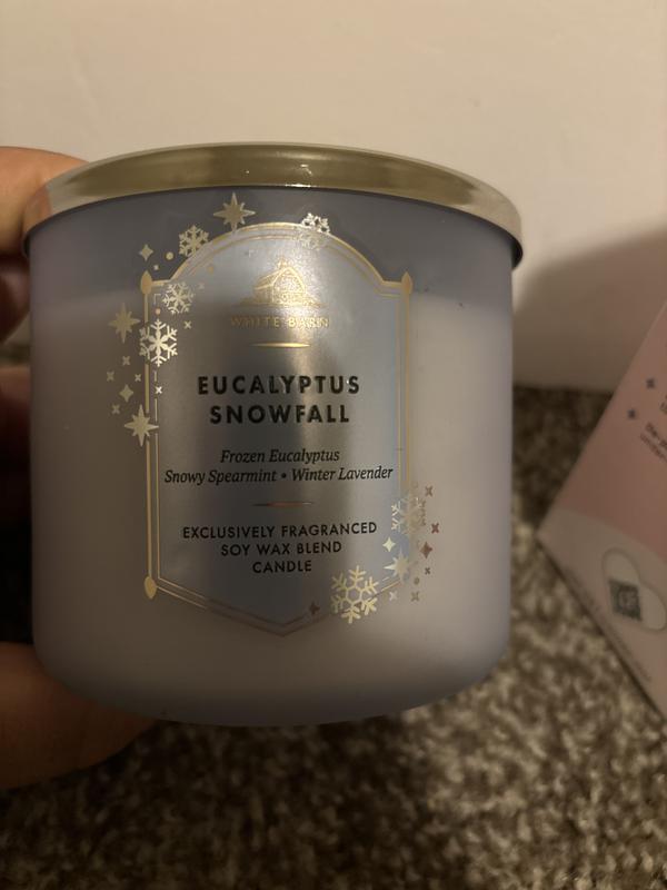 Six selling eucalyptus snowfall candles