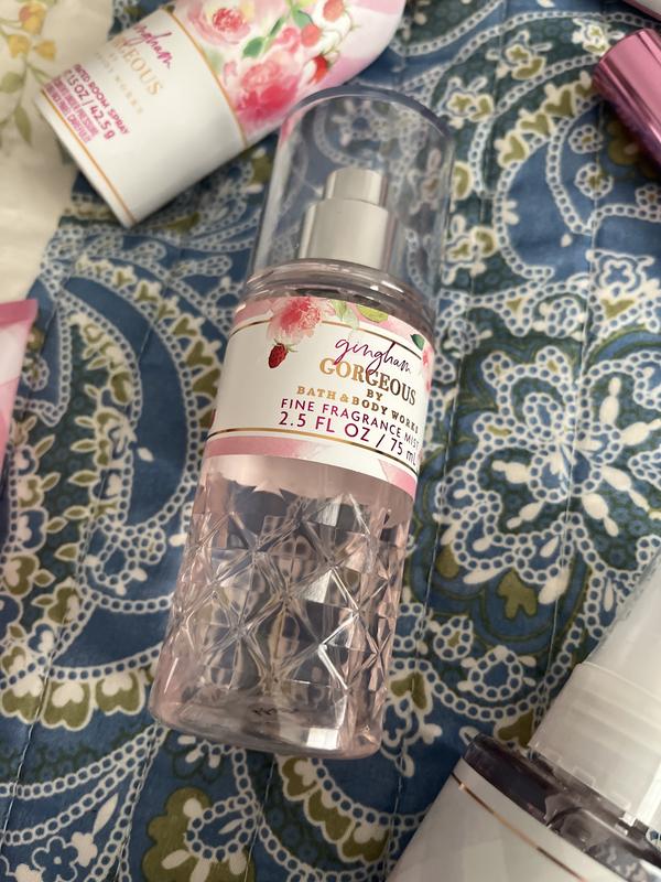 ☆BBW☆ Gingham Gorgeous ミニ ボディミスト Amazon.com : Bath & Body Works Fine Fragrance Mist Travel