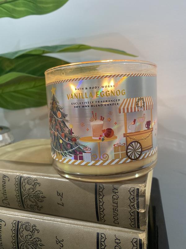 2 orders Bath & body works Candles Butterrum Eggnog