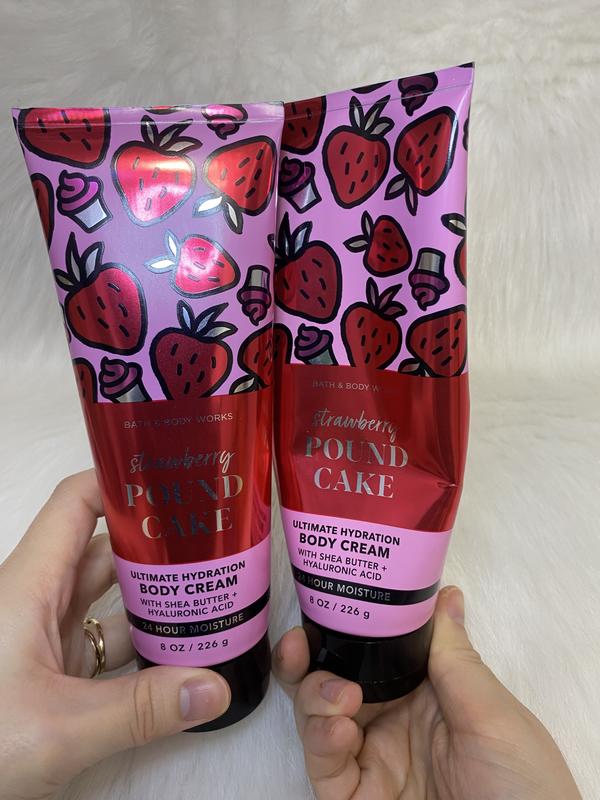 Strawberry Pound Cake Ultimate Hydration Body Cream | Bath