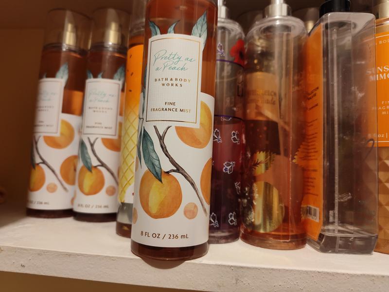 Bath and body works peach online scents