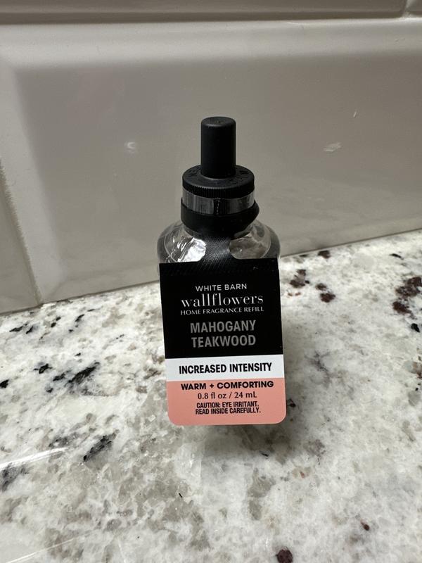 Mahogany Teakwood Increased Intensity Wallflowers Fragrance Refill –  Bathandbodyworksusa