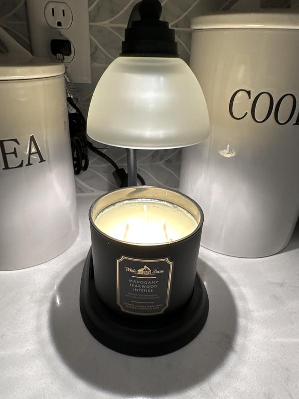 White Barn, Accents, Mahogany Teakwood High Intensity 3 Wick Candle