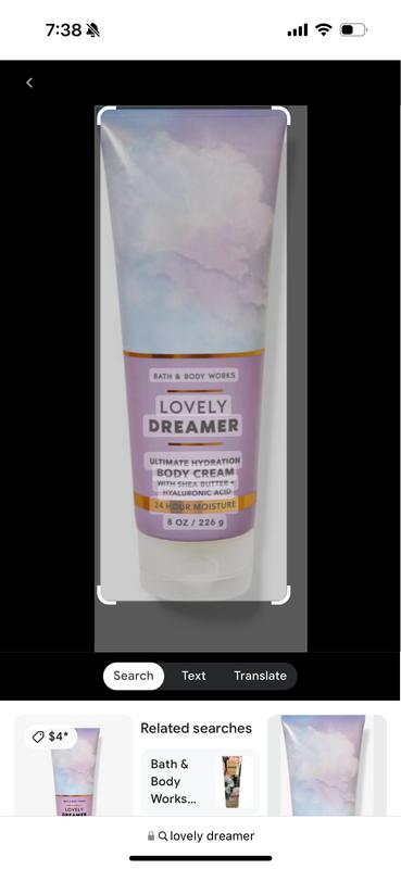 Bath & Body Works Lovely Dreamer - 2 Pack Of Body Lotion With a Himalayan  Salts Springs Soap.