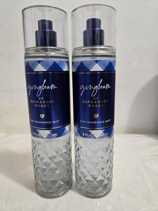 BBW 4x GINGHAM sold EAU DE PERFUME Spray 2.5 oz Bath and Body Works &