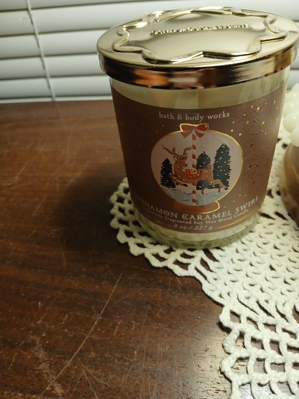 Bath and Body Works Cayenne Caramel Candle RARE outlet & VHTF