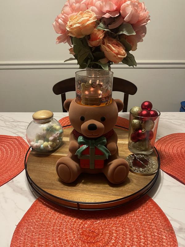 Bath & outlet Body Works Set of 3 Holiday Bear Candle Holders