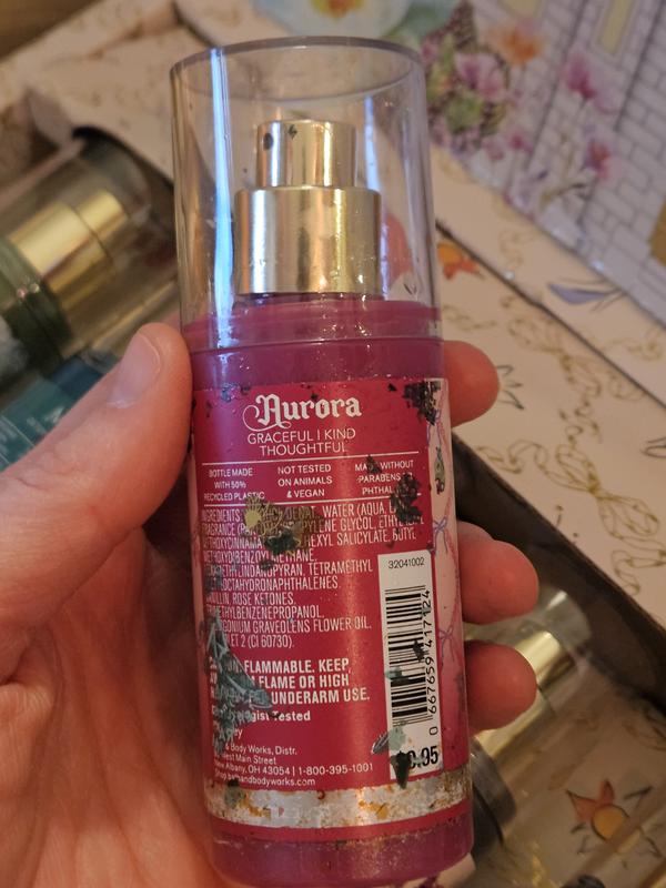 【日本未発売】バス＆ボディワークス× ディズニープリンセス ミニミスト7点セット Disney Princess 7-piece Mini Fine Fragrance Mist Sampler Gift Set