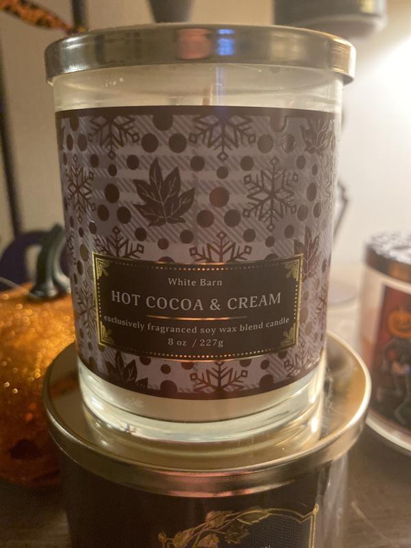 Bath and Body Works Hot Cocoa & sale Cream Scented Single Wick Candle