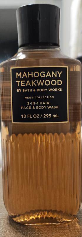Mahogany Teakwood 3-in-1 Hair, Face & Body Wash - Mens