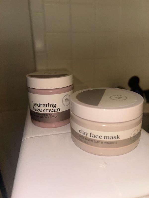 Clay Face Mask With Kaolin Clay + Bentonite Clay + Vitamin E