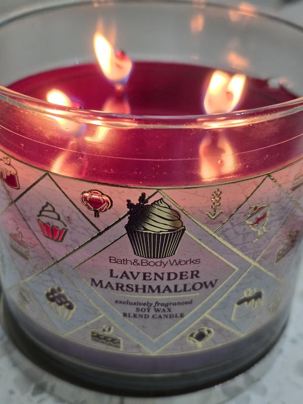 Lavender Marshmallow 3-Wick Candle | Bath & Body Works