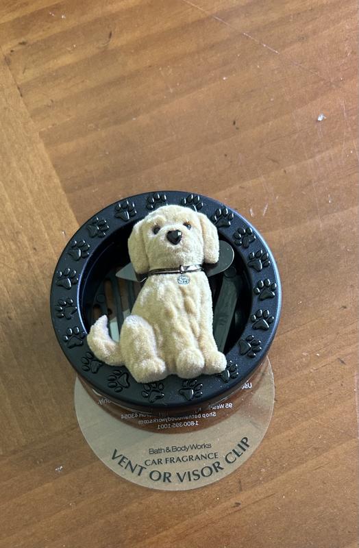Dog With Collar Car Fragrance Holder Bath Body Works