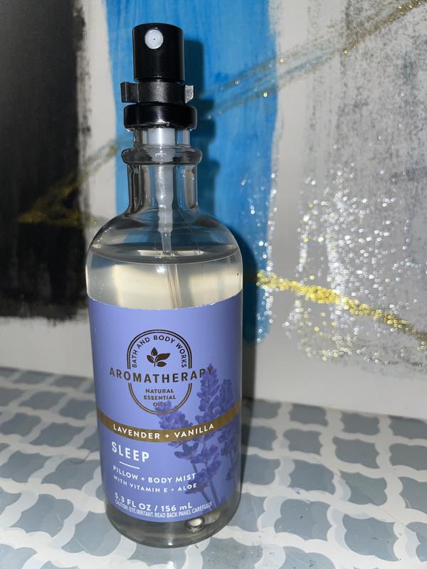 Natural Sleep Spray, Vanilla Lavender Pillow Mist, Linen Spray