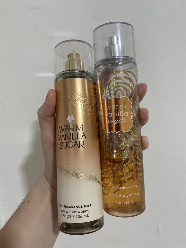 Bath and Body Works WARM VANILLA SUGAR Fine Fragrance BODY MIST