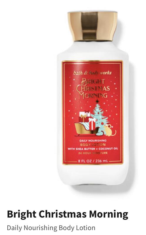 Bath & Body Works Bright Christmas Morning Mini Gift Box Set