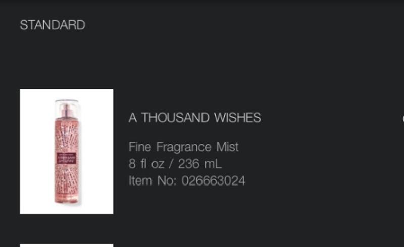 A Thousand Wishes Fine Fragrance Mist