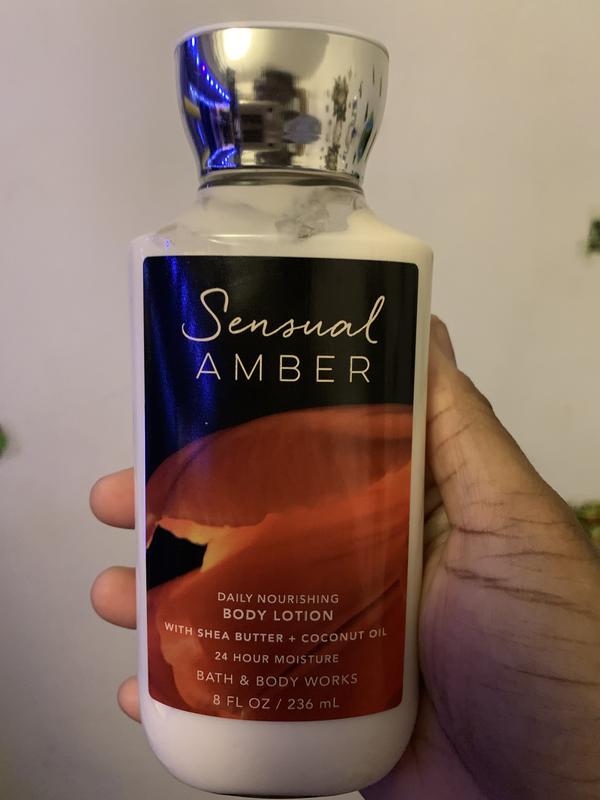 Bath & Body Works Signature Collection, Sensual Amber, Ultra Shea Body  Cream, 8 fl oz Ingredients and Reviews