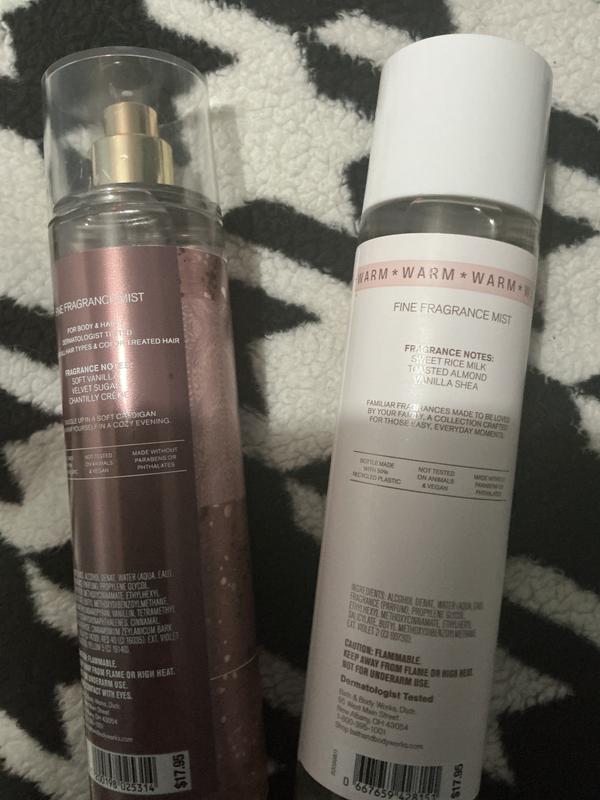 Cozy & Creamy Body Spray & Mist | Bath & Body Works