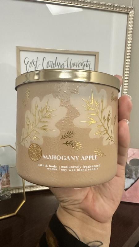 Bath and Body Works Cider lane Mahogany Apple Candle store