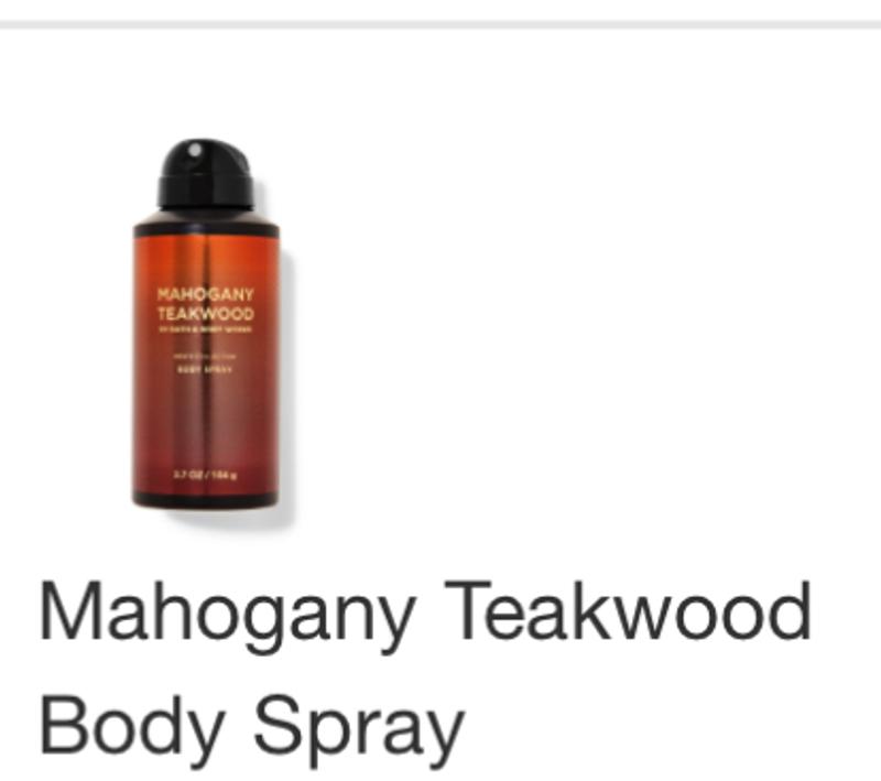 Love for Mahogany Teakwood, Never Disappoints : r/bathandbodyworks