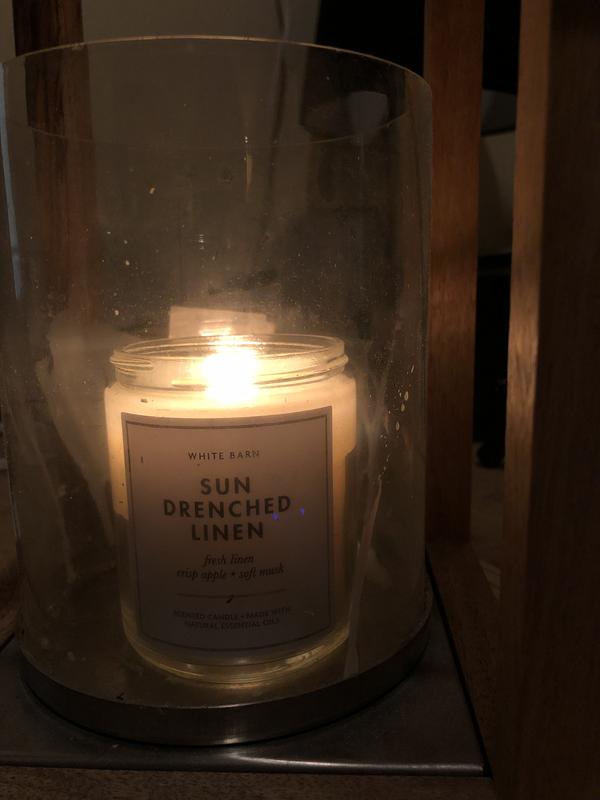 sun dried linen candle bath and body works