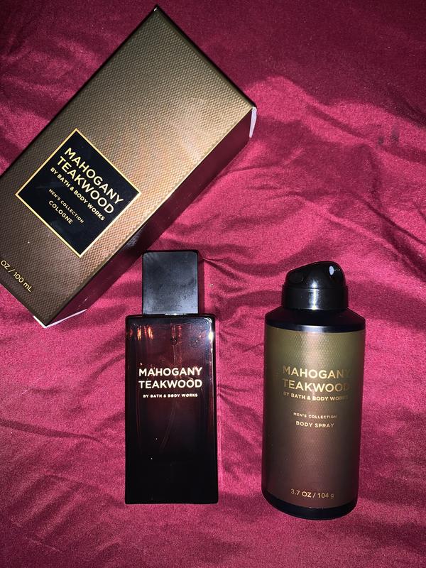 Mahogany Teakwood Cologne Mens Bath Body Works