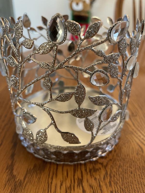 Bbw - VHTF rhinestone 3 wick candle newest holder