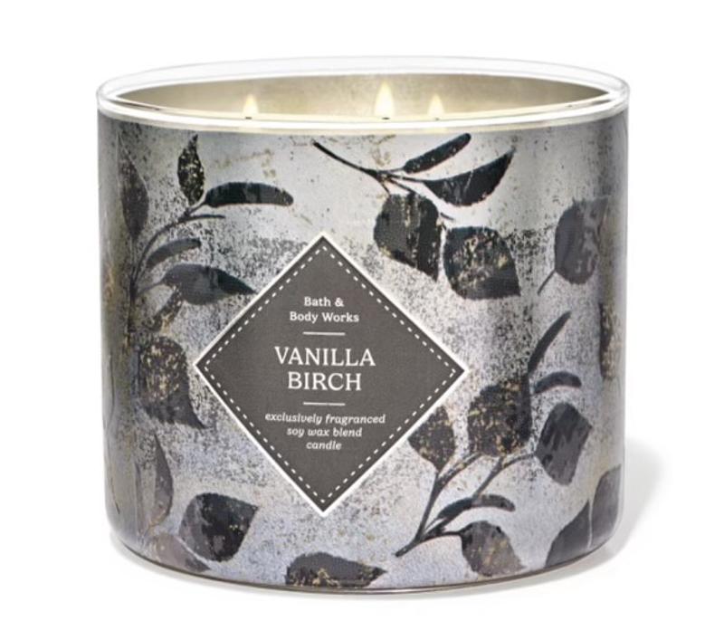 Vanilla Birch 3-Wick Candle | Bath & Body Works