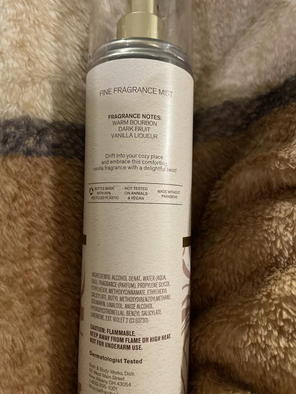 Cozy Vanilla Bourbon Fine Fragrance Mist | Bath & Body Works