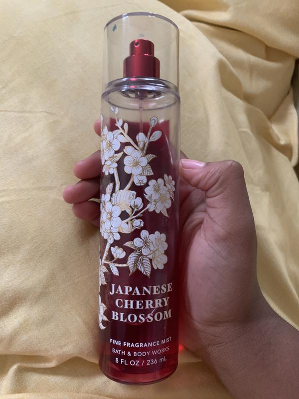 Bath and Body Works - Signature Collection - Japanese Cherry Blossom -  Shower Gel - Fine Fragrance Mist & Body Lotion Trio