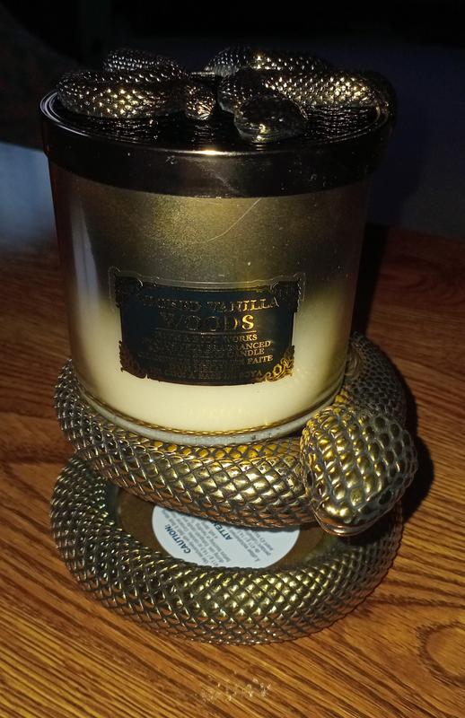 Bath and Body offers Works Snake Candleholder