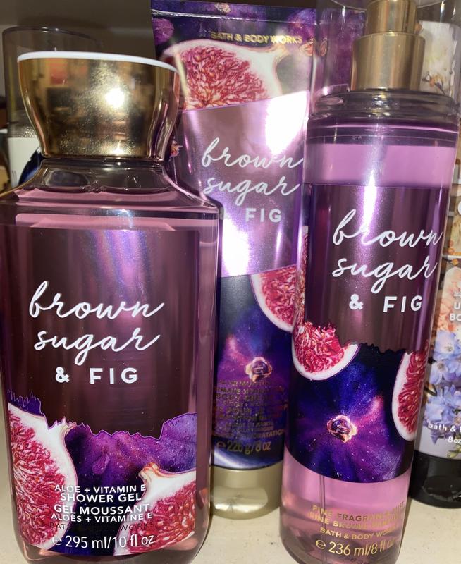 Bath & Body Works Brown Sugar & Fig Body Cream w/Hyaluronic Acid x3 2024