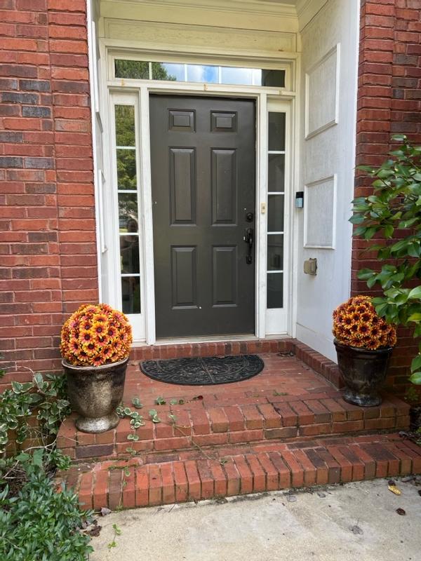 sunflower 2本 Wicker Park S/2 Oversized Golden Sunflower Spheres - QVC.com