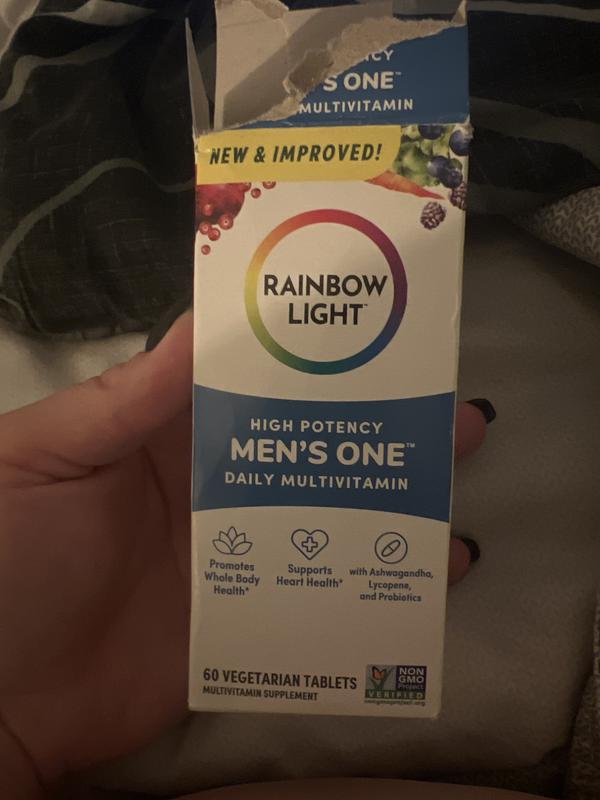 Men s One High Potency Multivitamin Tablets Rainbow Light