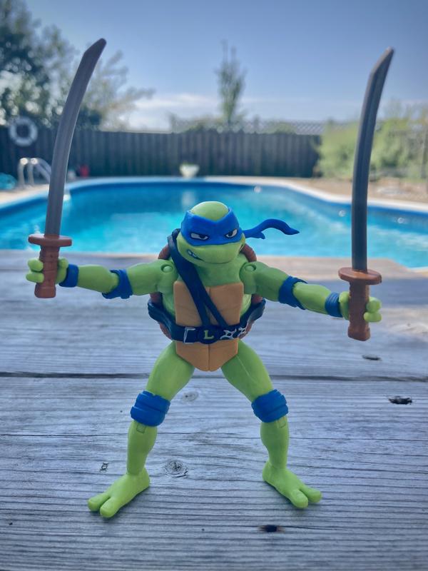 Teenage Mutant Ninja Turtles: Mutant Mayhem 4.25” Michelangelo Basic Action  Figure by Playmates Toys