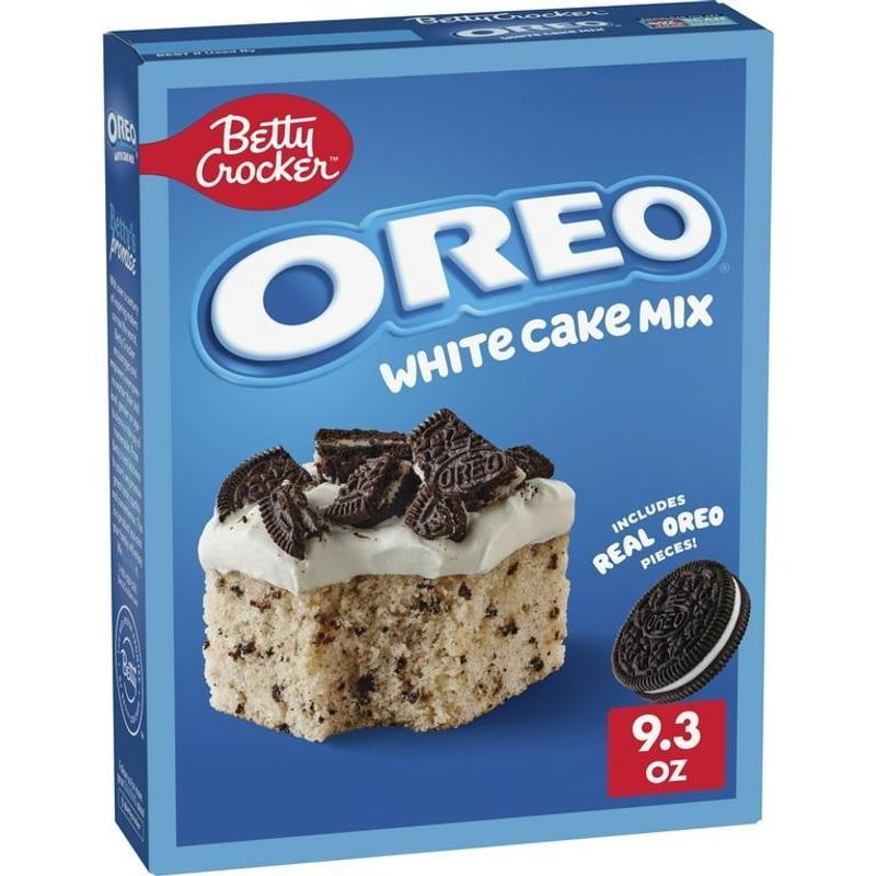 Betty Crocker OREO White Cake Mix, White Cake Baking Mix With OREO