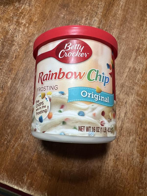 Betty Crocker Frosting Rainbow
