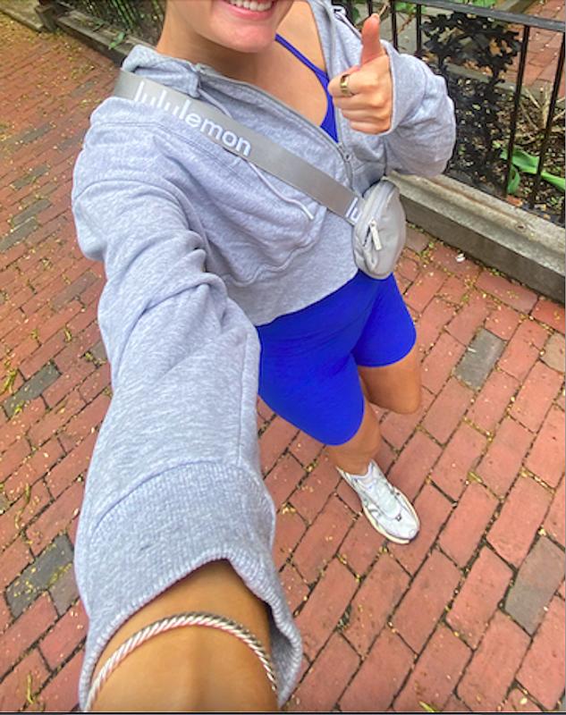 Customer photo for "Softest flattering biker shorts"