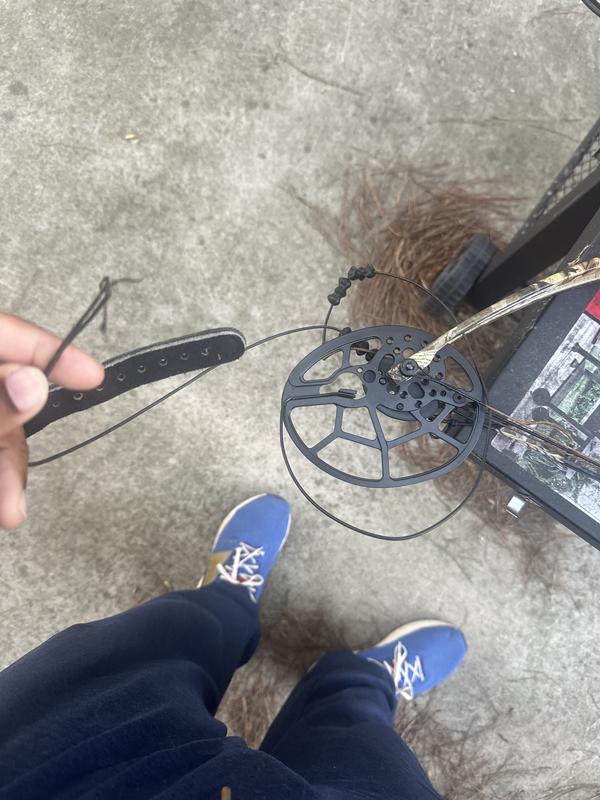 String that snapped on me.