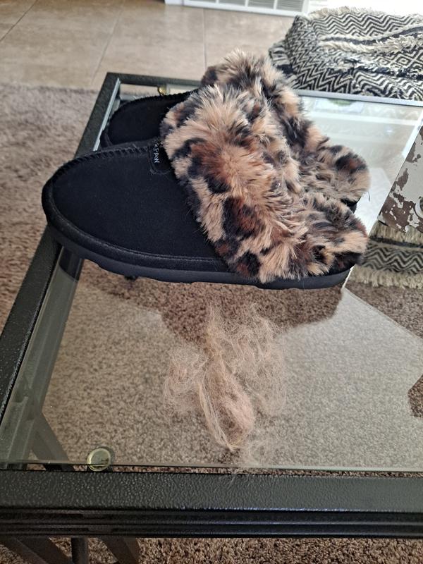 Bearpaw store cheetah slippers