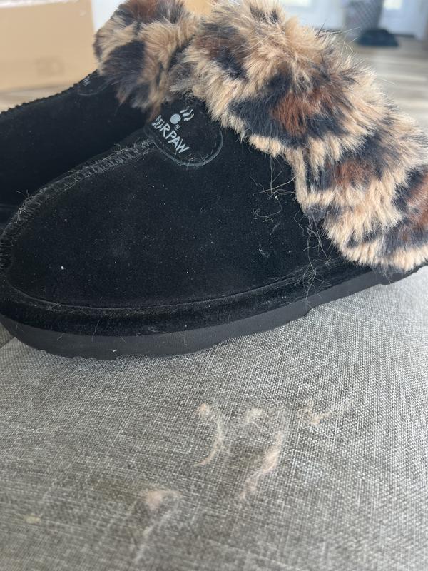 Bearpaw store cheetah slippers