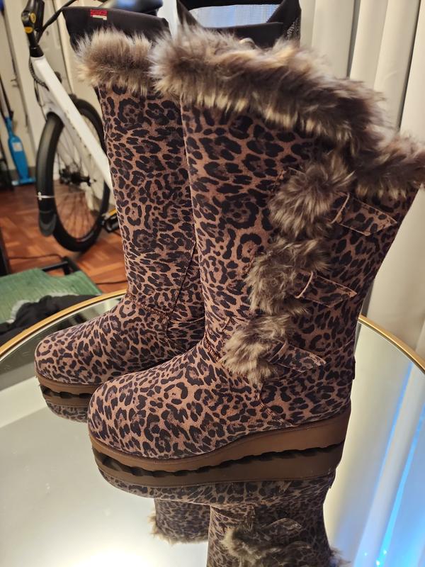 Bearpaw shop leopard boots