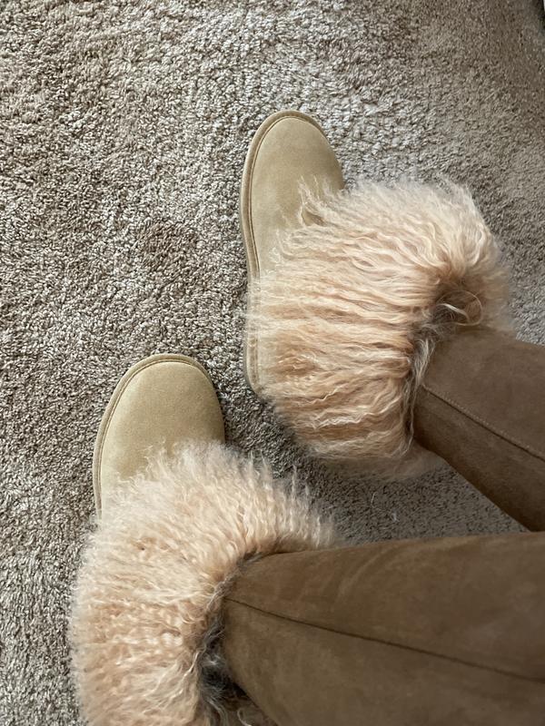 Bearpaw boo shop solids furry boot